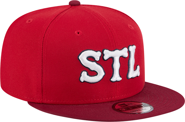 St. Louis Cardinals City Connect “The Lou” 9FIFTY Snapback Hat side view