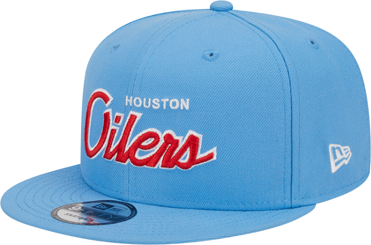 Picture of Houston Oilers Script 9FIFTY Snapback by New Era