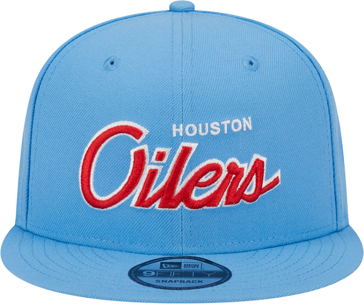 Picture of Houston Oilers Script 9FIFTY Snapback by New Era