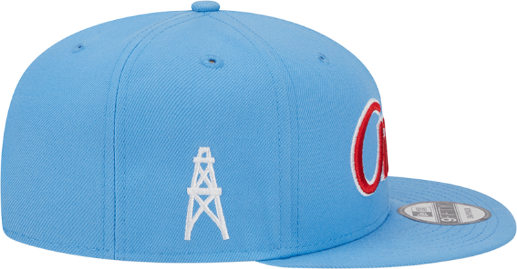 Picture of Houston Oilers Script 9FIFTY Snapback by New Era