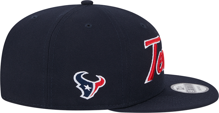 Picture of Houston Texans Script 9FIFTY Snapback by New Era
