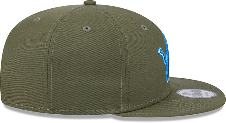 Picture of Detroit Lions Olive 9FIFTY Snapback by New Era