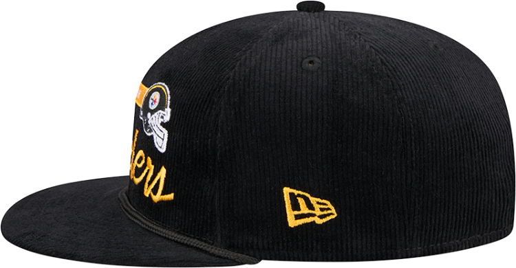 Pittsburgh Steelers Corduroy Rope Snapback by New Era detail view