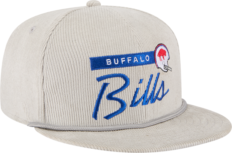 New Era Buffalo Bills Corduroy Rope Snapback  side view