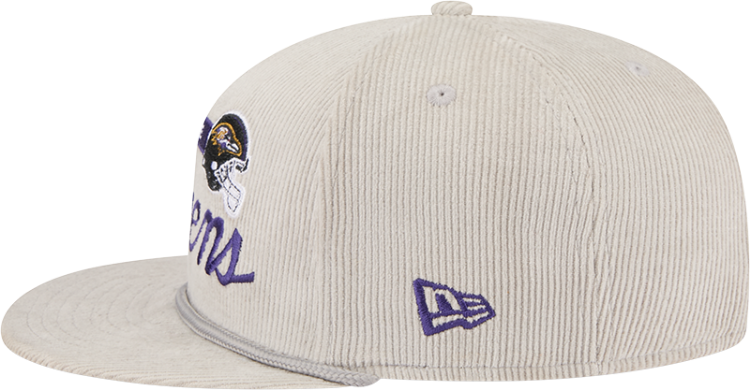 Baltimore Ravens Corduroy Rope Snapback by New Era detail view