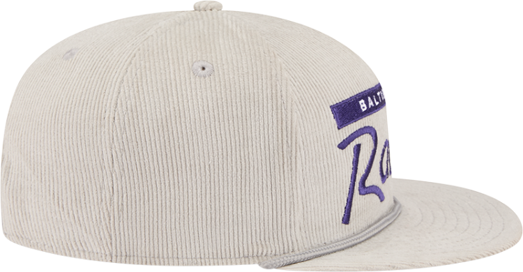 Picture of Baltimore Ravens Corduroy Rope Snapback by New Era