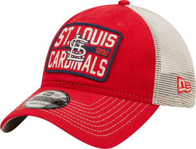 St. Louis Cardinals Devoted Trucker 9TWENTY Adjustable Hat front view