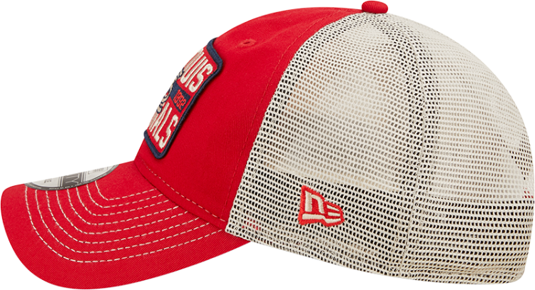 St. Louis Cardinals Devoted Trucker 9TWENTY Adjustable Hat detail view