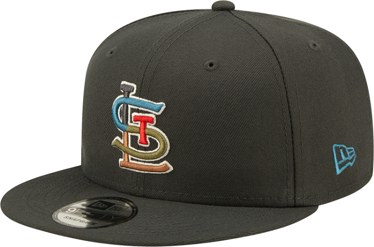St. Louis Cardinals Multicolor 9FIFTY Snapback by New Era front view