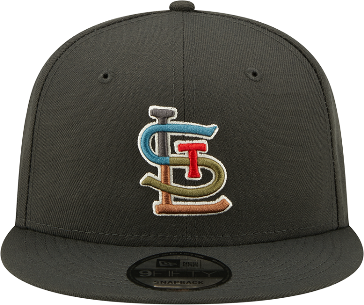 St. Louis Cardinals Multicolor 9FIFTY Snapback by New Era back view
