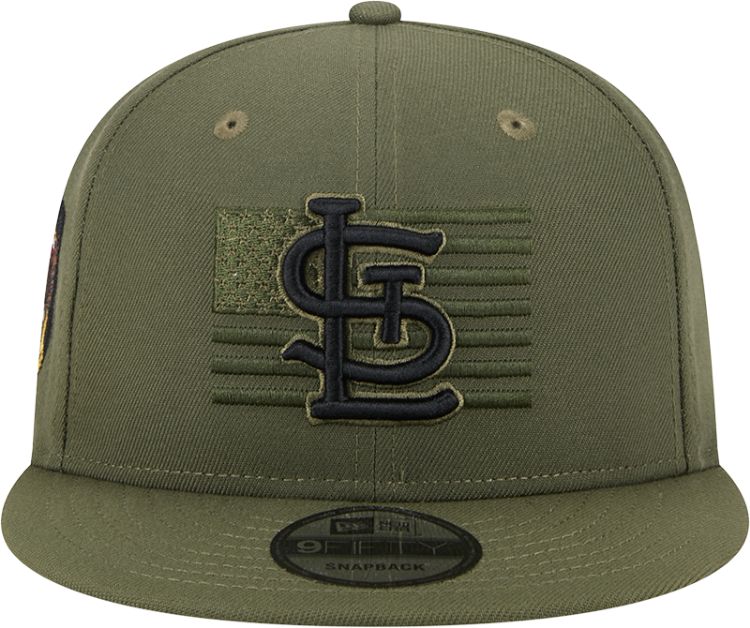 St. Louis Cardinals Armed Forces Day 9FIFTY Snapback by New Era back view