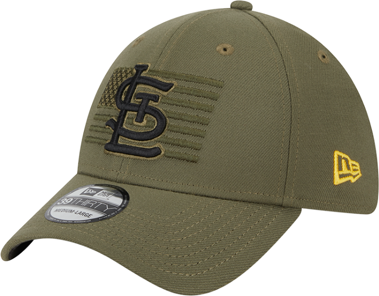 St. Louis Cardinals Armed Forces Day 39THIRTY Hat by New Era front view