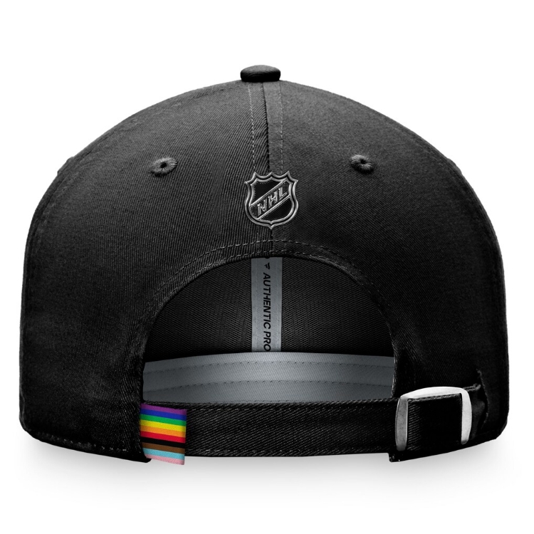 St. Louis Blues Fanatics Team Logo Pride Adjustable Hat - Black detail view