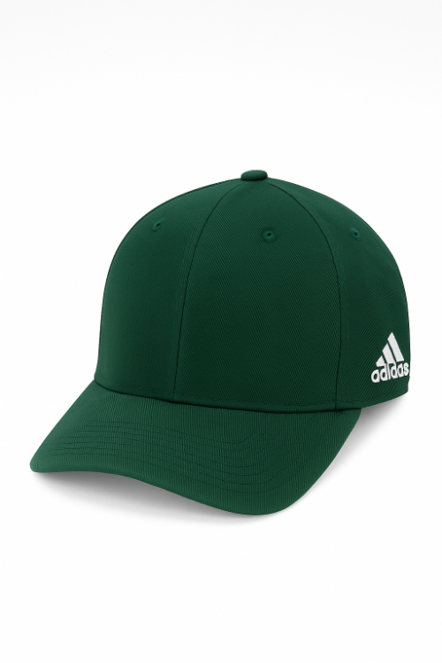 Picture of Adidas Blank Flexfit Hat – Green | Classic Athletic Cap