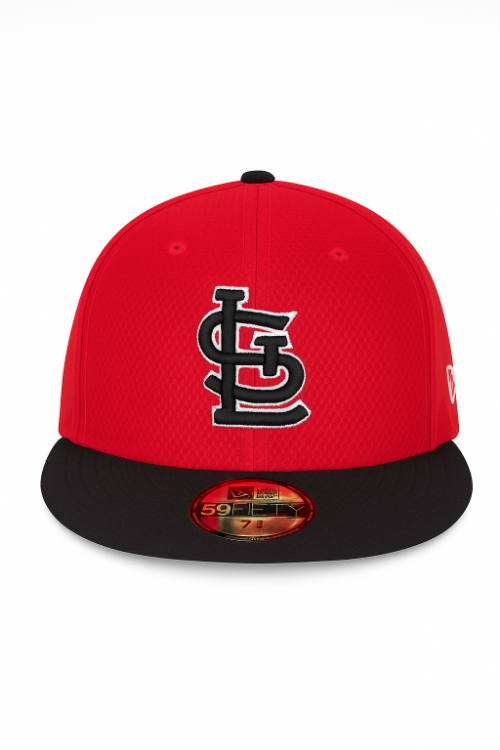 New Era St. Louis Cardinals MLB19 Sporter Fitted Hat front view