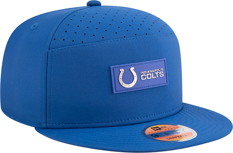 Picture of Indianapolis Colts Ballistic 9FIFTY Snapback Hat by New Era – Royal Blue Adjustable Cap