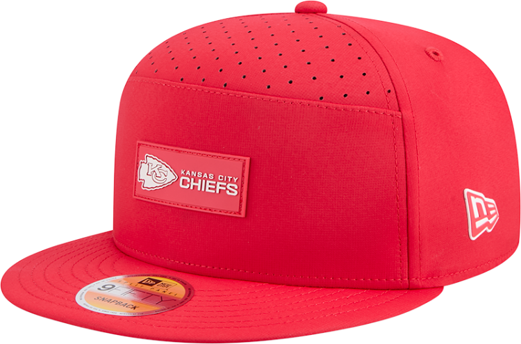 Picture of Kansas City Chiefs Sideline Ballistic 9FIFTY Snapback Hat by New Era – Red Edition