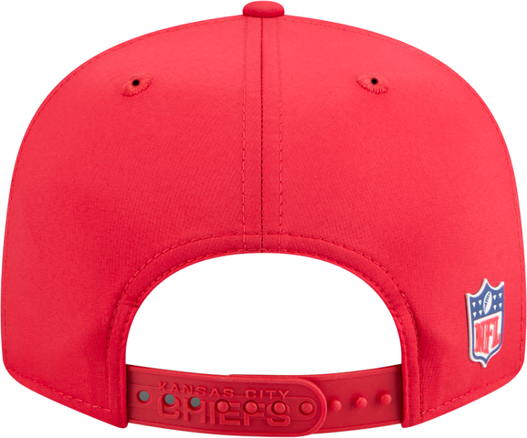 Kansas City Chiefs Sideline Ballistic 9FIFTY Snapback Hat by New Era – Red Edition detail view