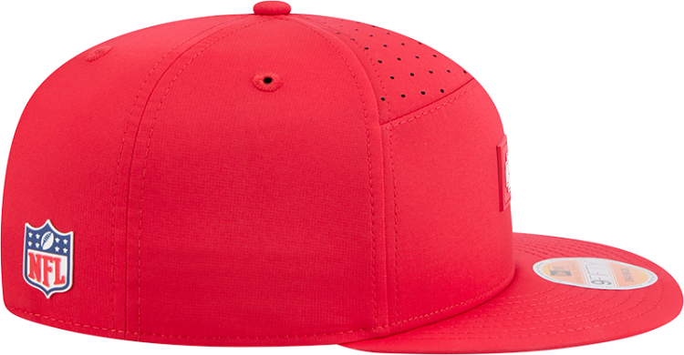 Picture of Kansas City Chiefs Sideline Ballistic 9FIFTY Snapback Hat by New Era – Red Edition
