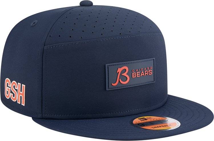 Picture of Chicago Bears Sideline Ballistic 9FIFTY Snapback Hat by New Era – Navy Edition