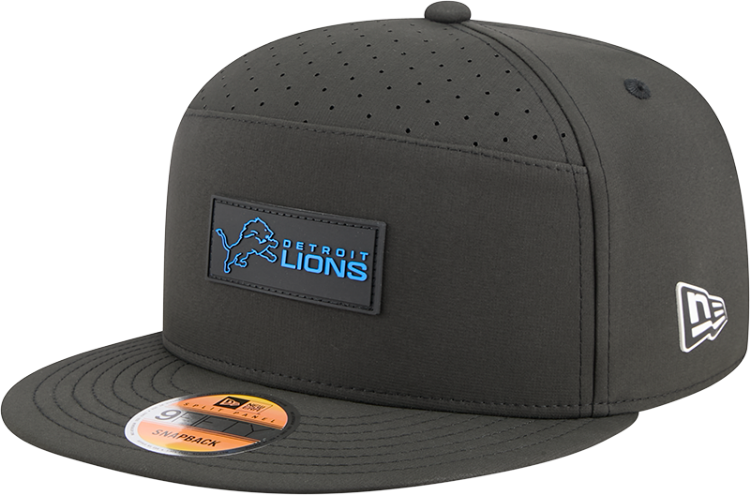 Picture of Detroit Lions Sideline Ballistic 9FIFTY Snapback Hat by New Era – Black Edition
