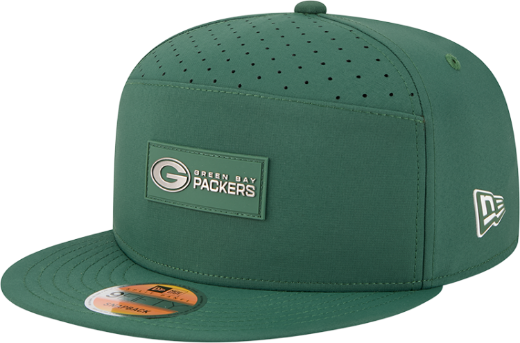 Picture of Green Bay Packers Sideline Ballistic 9FIFTY Snapback Hat by New Era – Green Edition