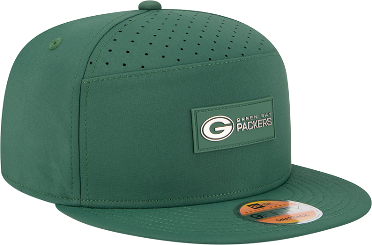 Picture of Green Bay Packers Sideline Ballistic 9FIFTY Snapback Hat by New Era – Green Edition