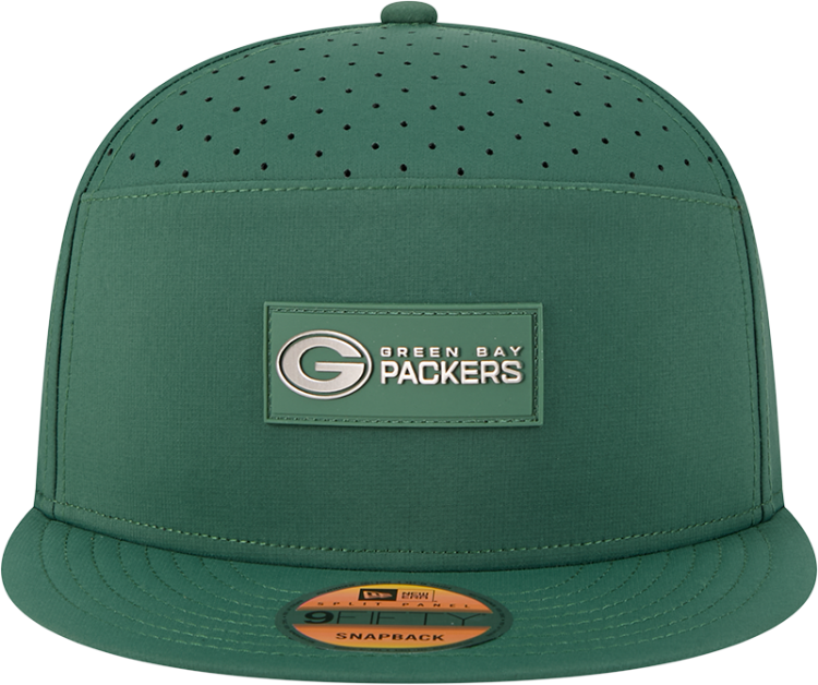 Picture of Green Bay Packers Sideline Ballistic 9FIFTY Snapback Hat by New Era – Green Edition