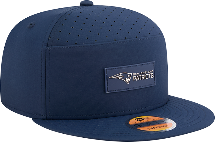 Picture of New England Patriots Sideline Ballistic 9FIFTY Snapback Hat by New Era – Navy Edition