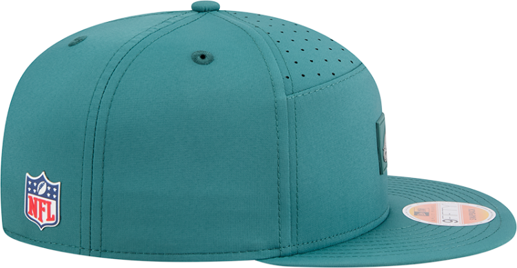 Picture of Philadelphia Eagles Sideline Ballistic 9FIFTY Snapback Hat by New Era – Midnight Green Edition