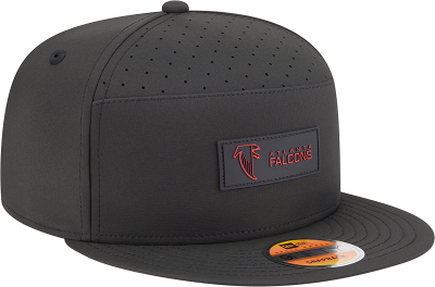 Atlanta Falcons Sideline Ballistic 9FIFTY Snapback Hat by New Era – Black Edition side view