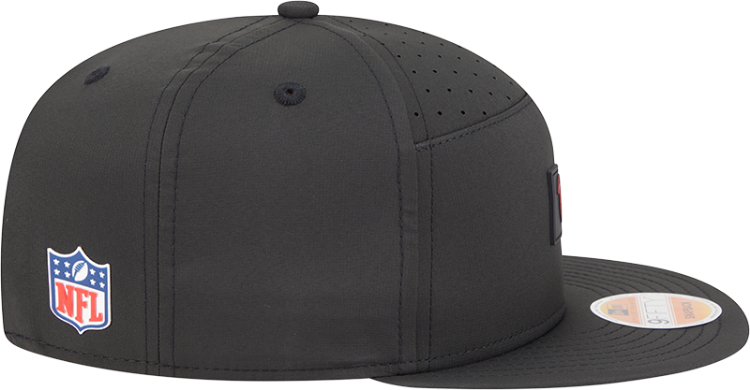 Picture of Atlanta Falcons Sideline Ballistic 9FIFTY Snapback Hat by New Era – Black Edition