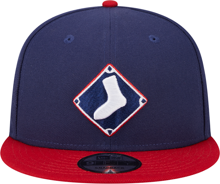 Chicago White Sox Spring Training 9FIFTY Snapback Hat by New Era – Navy & Red Edition back view