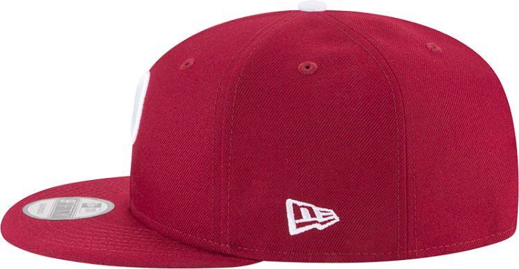 Philadelphia Phillies Batting Practice 9FIFTY Snapback Hat by New Era – Maroon Edition detail view