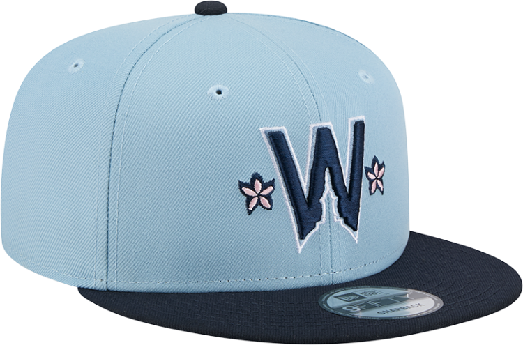 Picture of Washington Nationals City Connect 9FIFTY Snapback Hat by New Era – Cherry Blossom Edition