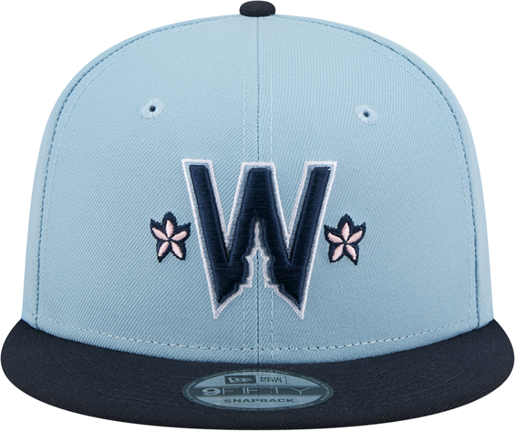 Picture of Washington Nationals City Connect 9FIFTY Snapback Hat by New Era – Cherry Blossom Edition