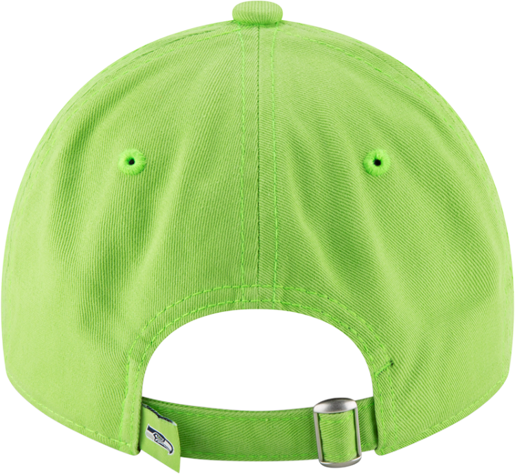 Seattle Seahawks New Era 9TWENTY Core Classic Adjustable Hat – Neon Green image 6