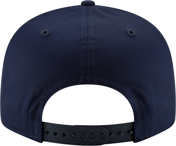 Seattle Seahawks New Era 9FIFTY Basic Snapback Hat – Navy detail view