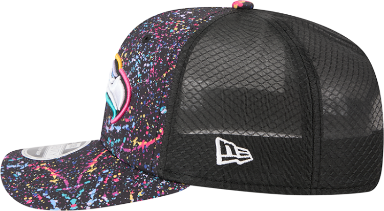 Picture of Seattle Seahawks New Era 9SEVENTY Color Splash Stretch-Snap Hat