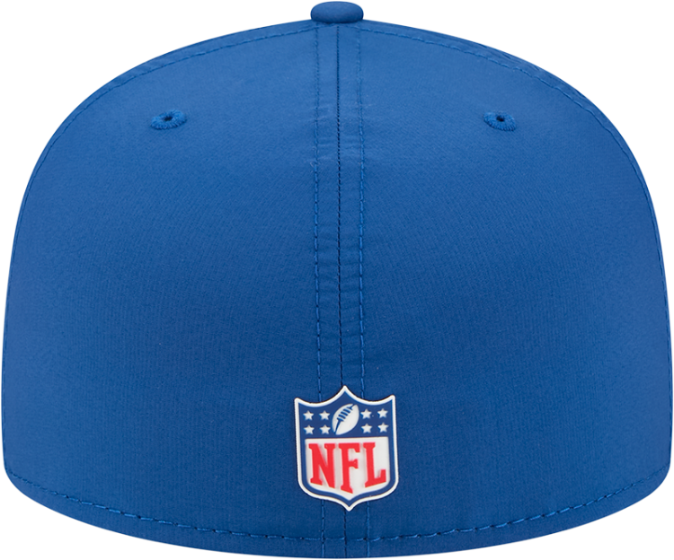 Picture of Indianapolis Colts New Era 59FIFTY Official Logo Patch Fitted Hat – Blue