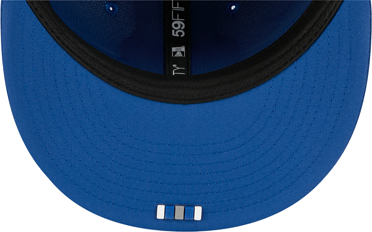 Indianapolis Colts New Era 59FIFTY Official Logo Patch Fitted Hat – Blue image 5