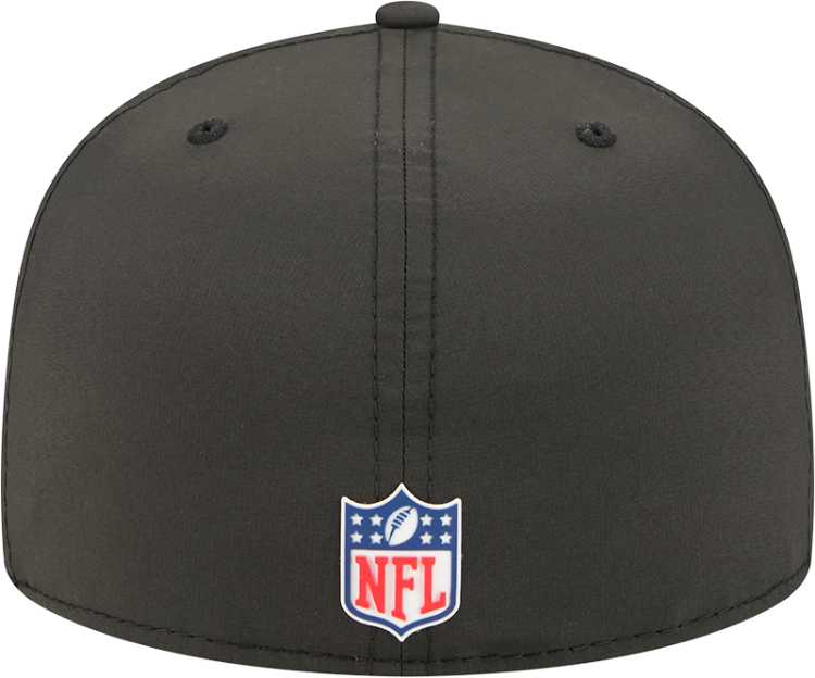 Picture of Indianapolis Colts New Era 59FIFTY Black Logo Patch Fitted Hat