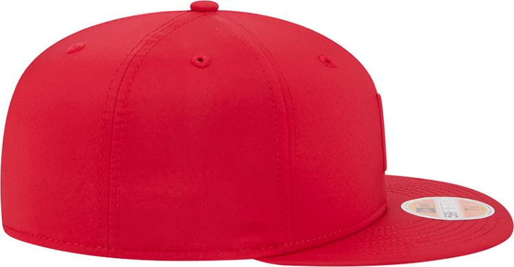 San Francisco 49ers New Era 59FIFTY Red Logo Patch Fitted Hat image 6