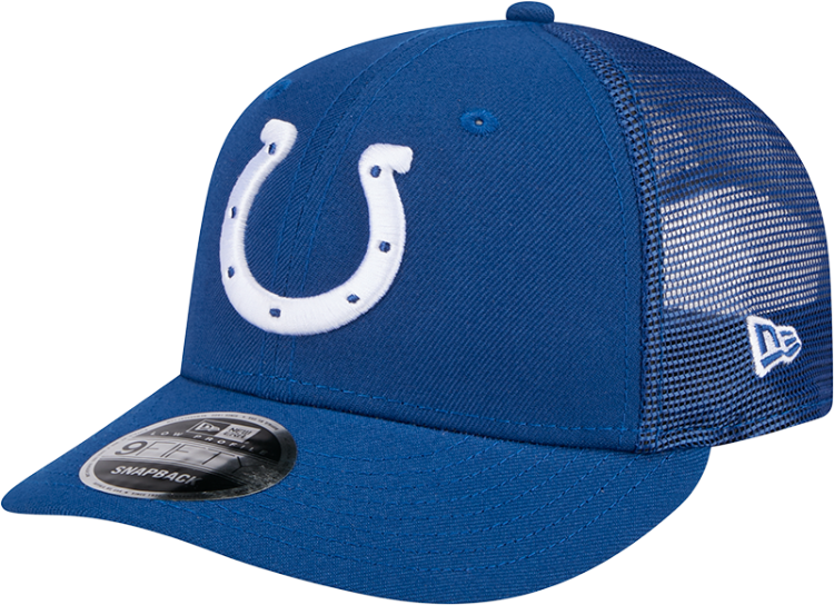 Picture of Indianapolis Colts New Era 9FIFTY Trucker Snapback Hat – Royal Blue