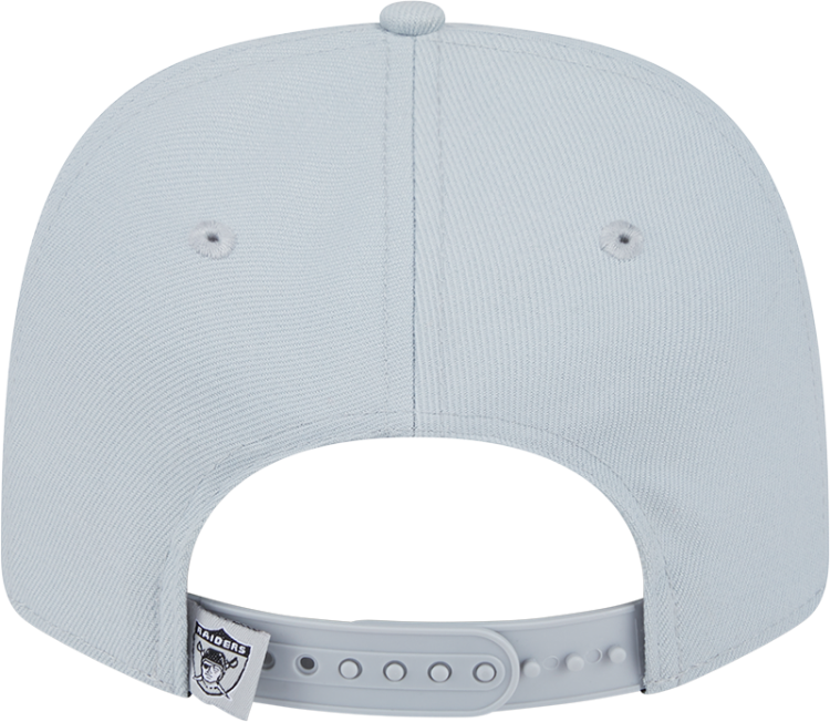 Las Vegas Raiders New Era 9SEVENTY Stretch-Snap Hat – Silver image 5
