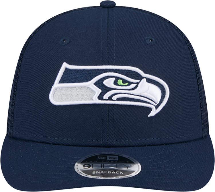 Picture of Seattle Seahawks New Era 9FIFTY Trucker Snapback Hat – Navy