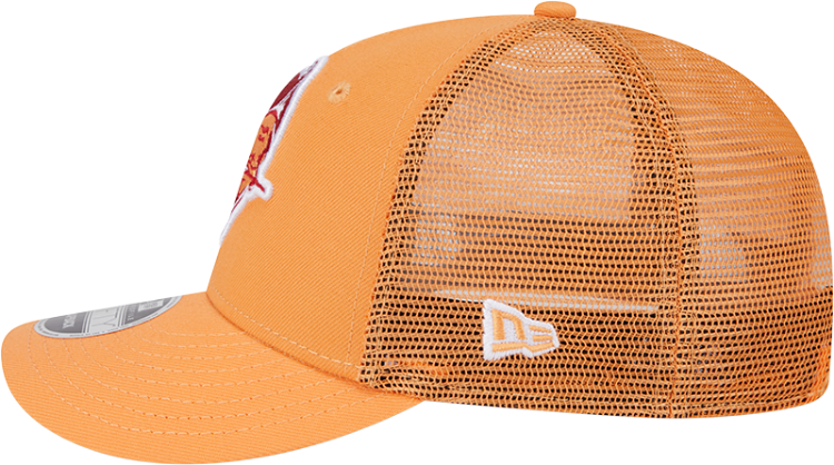 Picture of Tampa Bay Buccaneers New Era 9FIFTY Trucker Snapback Hat – Orange