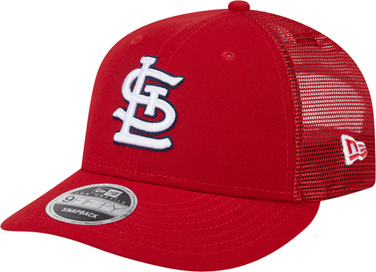 Picture of St. Louis Cardinals New Era 9FIFTY Trucker Snapback Hat – Red