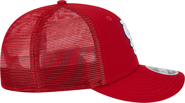 St. Louis Cardinals New Era 9FIFTY Trucker Snapback Hat – Red image 5