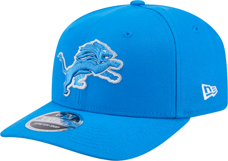 Picture of Detroit Lions New Era 9SEVENTY Stretch-Snap Hat – Blue